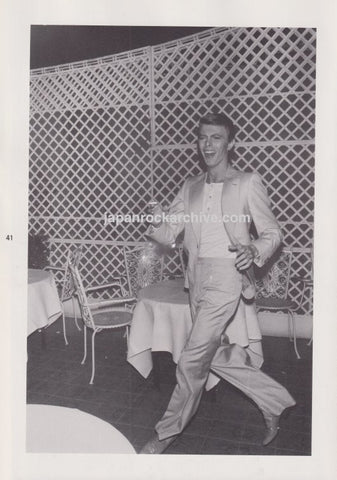 David Bowie 1980/06 Japanese music press clipping - photo pinup