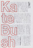 Kate Bush 1994/02 Japanese music press cutting clipping - article