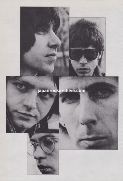 The Cars 1981/01 Japanese music press cutting clipping - photo feature