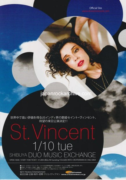 Cults 2012 Japan tour concert gig flyer handbill