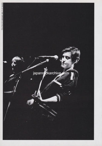 Elastica 1991/06 Japanese music press cutting clipping - photo pinup poster