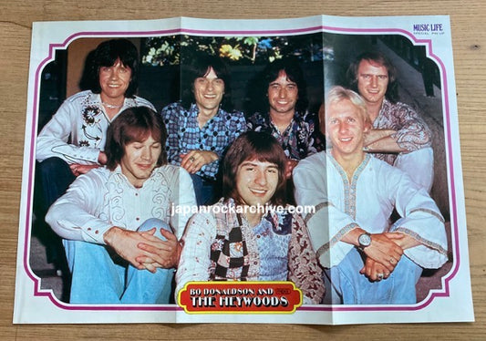 Bo Donaldson And The Heywoods 1974/10 Japan pinup poster