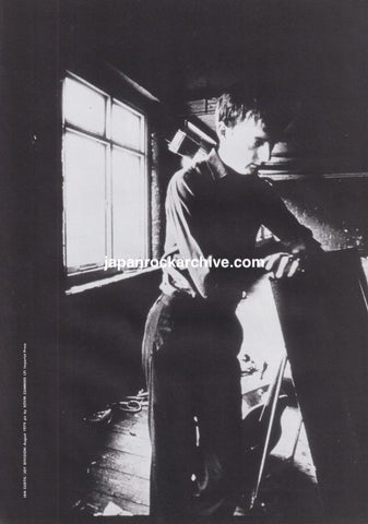 Ian Curtis 1996/03 Japanese music press cutting clipping - photo pinup - joy division