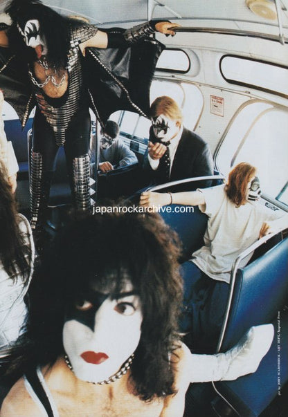 Kiss 1997/02 Japanese music press cutting clipping - article