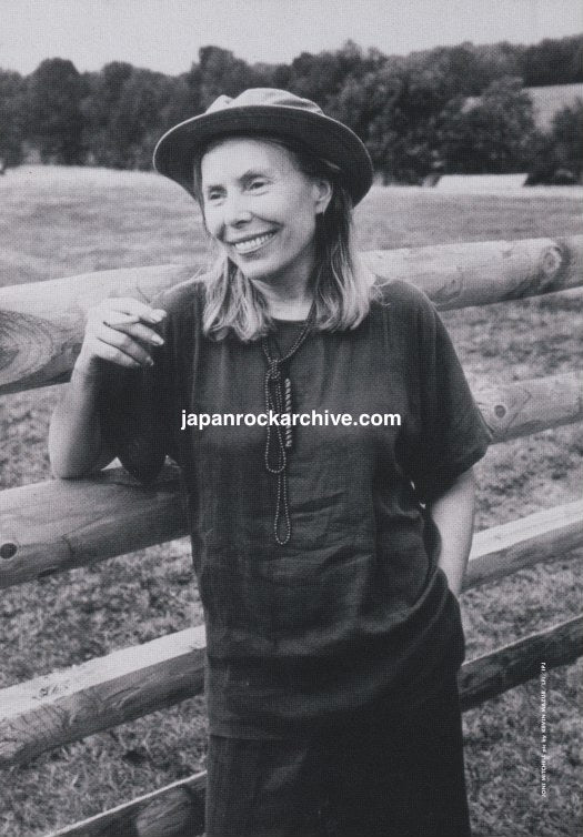 Joni Mitchell 1998/12 Japanese music press cutting clipping - photo pinup