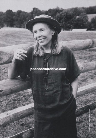 Joni Mitchell 1998/12 Japanese music press cutting clipping - photo pinup