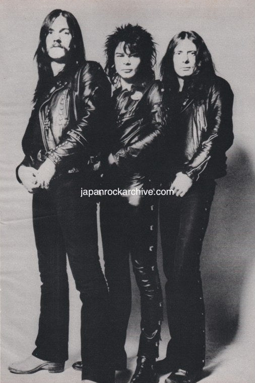 Motorhead 1981/08 Japanese music press cutting clipping - article