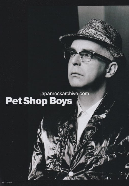 Pet Shop Boys 2011/01 Japanese music press cutting clipping - article