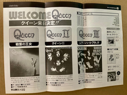 Queen 1975/04 Japan pinup poster