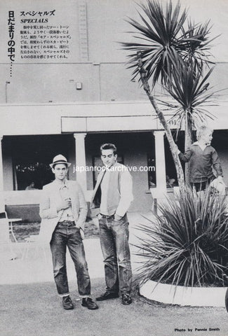 The Specials 1981/01 Japanese music press cutting clipping - photo pinup