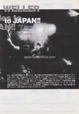 Paul Weller 1997/11 Japan concert tour promo ad