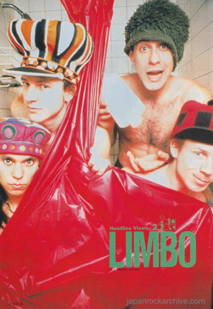 Limbomaniacs 1991/04 Japanese music press cutting clipping - article