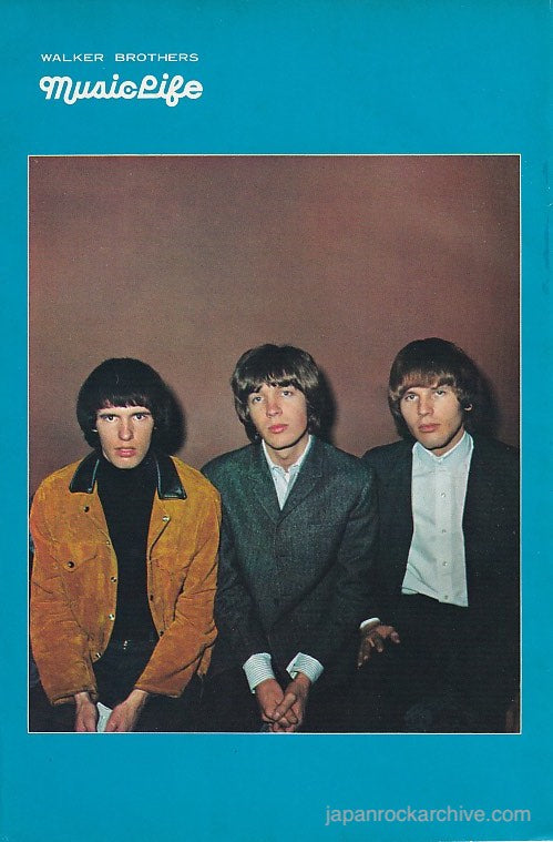 The Walker Brothers 1967/03 Japanese music press cutting clipping - photo pinup - group shot